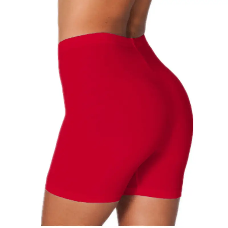European Plus Size Solid Color Thin Leggings Yiwu Five Point Stretch - Image 19