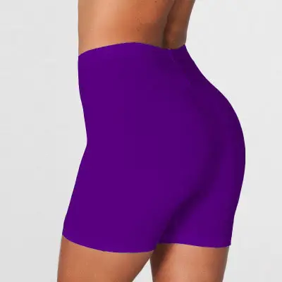 European Plus Size Solid Color Thin Leggings Yiwu Five Point Stretch - Image 2