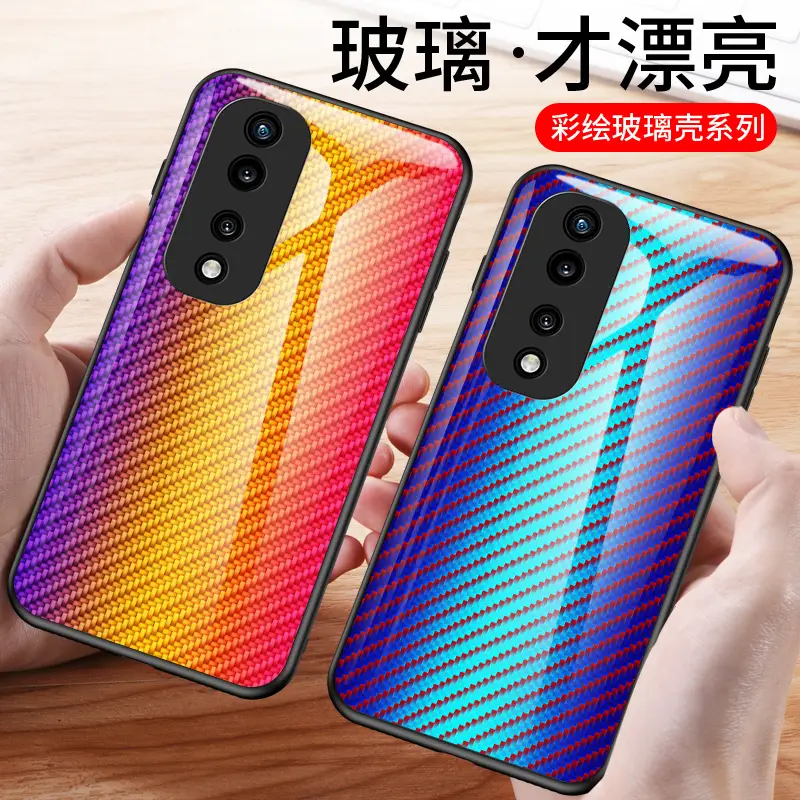 Honor X9D Smart Fiber Pattern Glass Case - Image 6