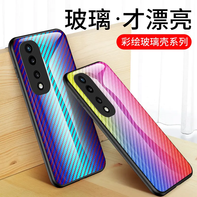 Honor X9D Smart Fiber Pattern Glass Case - Image 7