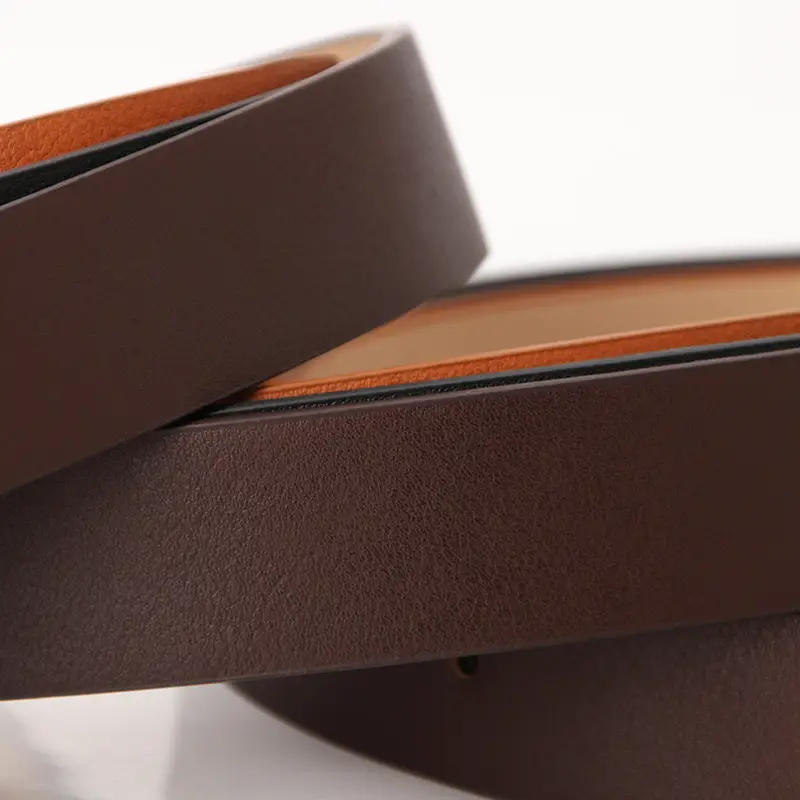 Women's Black Carved Belt with Retro Pin Buckle - Image 7