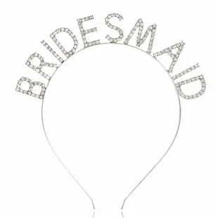 European American Vintage Rhinestone Bridesmaid Hairband 17cm — feature 24