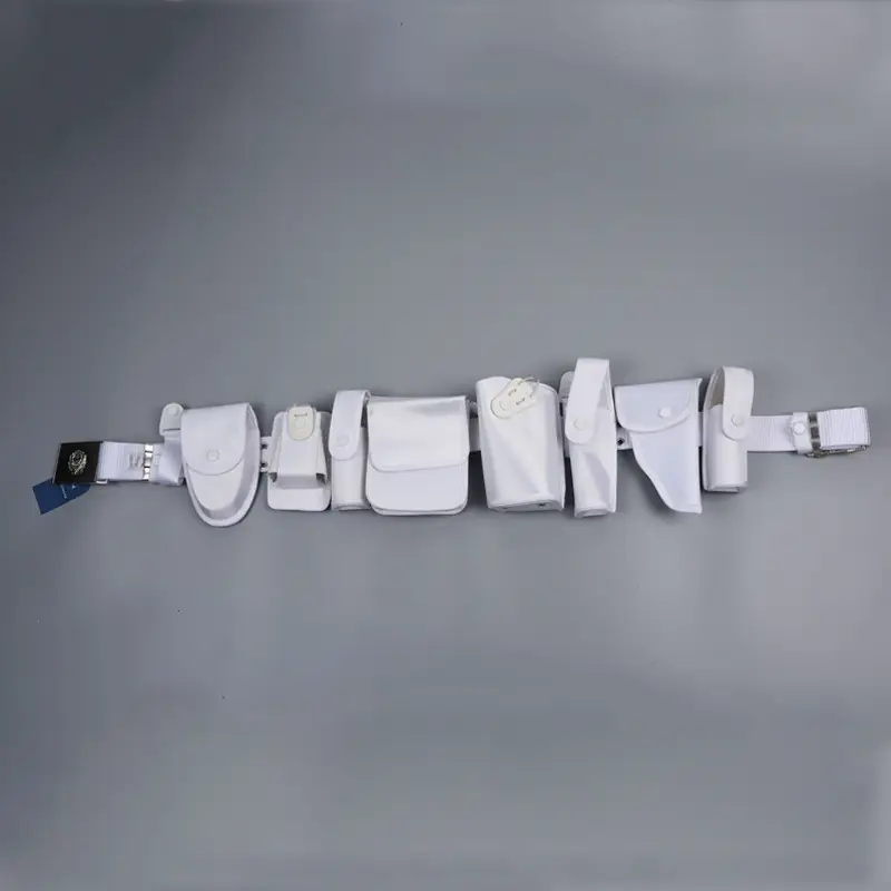 8-Piece Black Nylon Security Belt for Training - Image 13