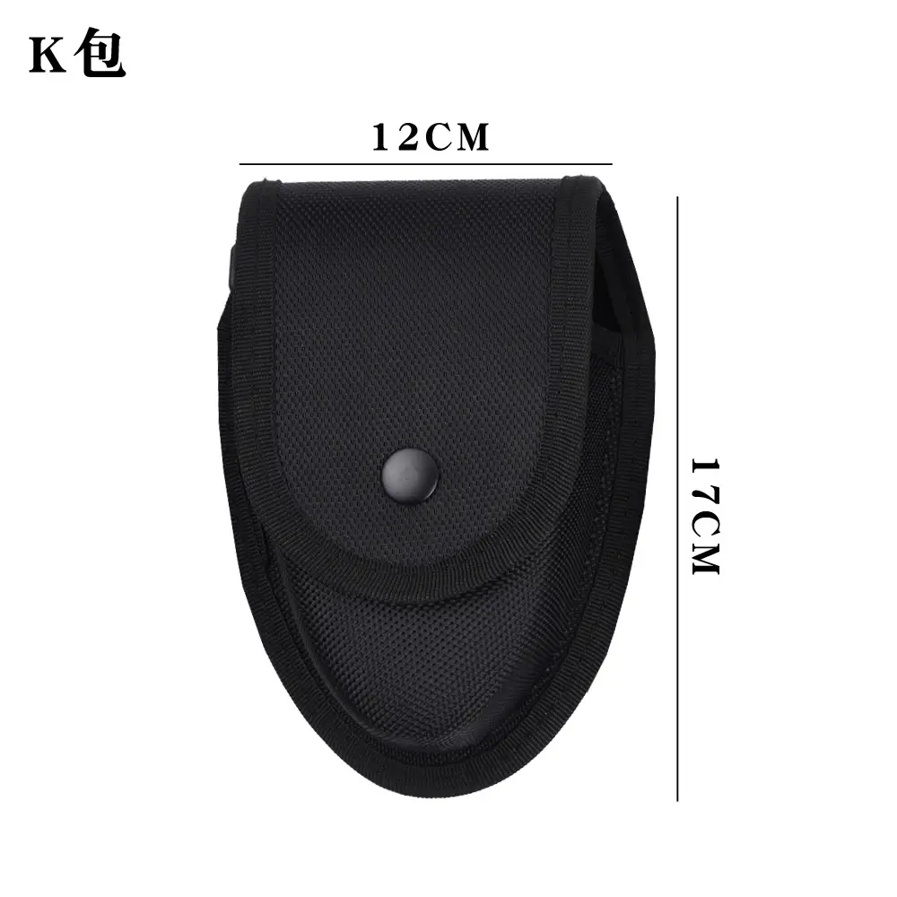 8-Piece Black Nylon Security Belt for Training - Image 4