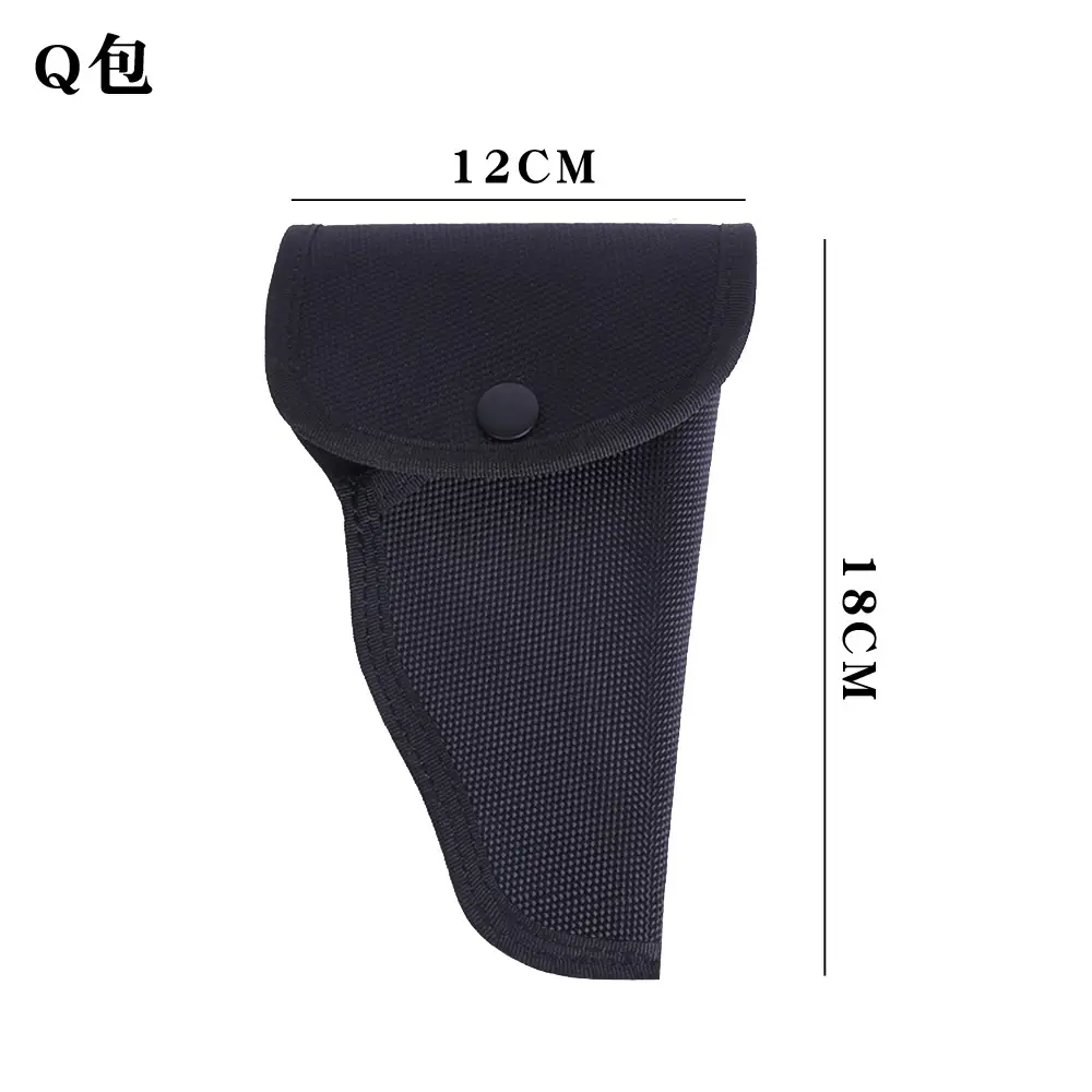 8-Piece Black Nylon Security Belt for Training - Image 5