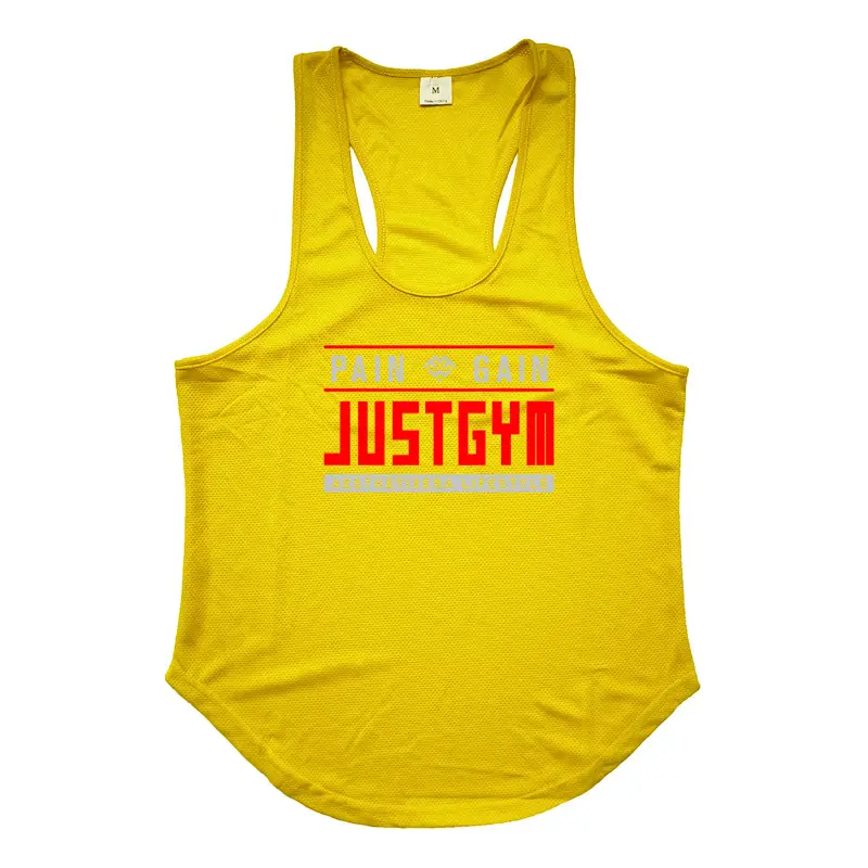 Muscle Men's Green Bodybuilding Vest Deep Digging Training - Image 2
