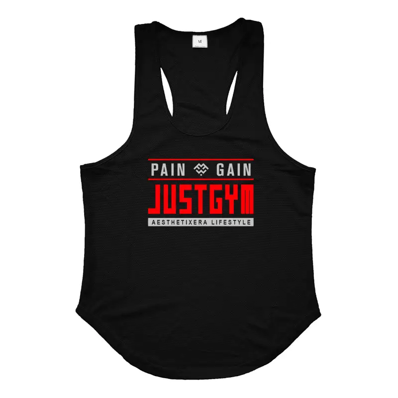 Muscle Men's Green Bodybuilding Vest Deep Digging Training - Image 6