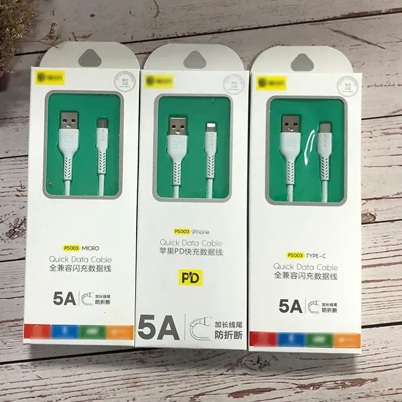 5A Fast Charging USB Type-C Mobile Phone Charger for Android - Image 7