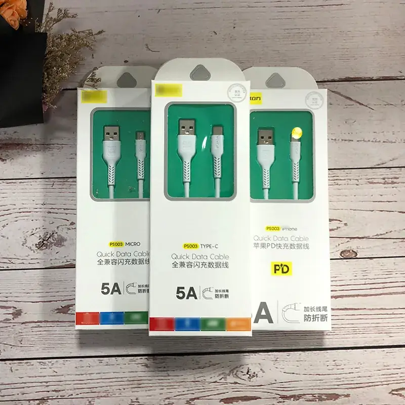5A Fast Charging USB Type-C Mobile Phone Charger for Android - Image 8