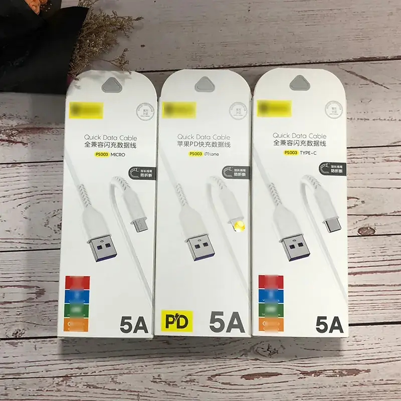 5A Fast Charging USB Type-C Mobile Phone Charger for Android - Image 9