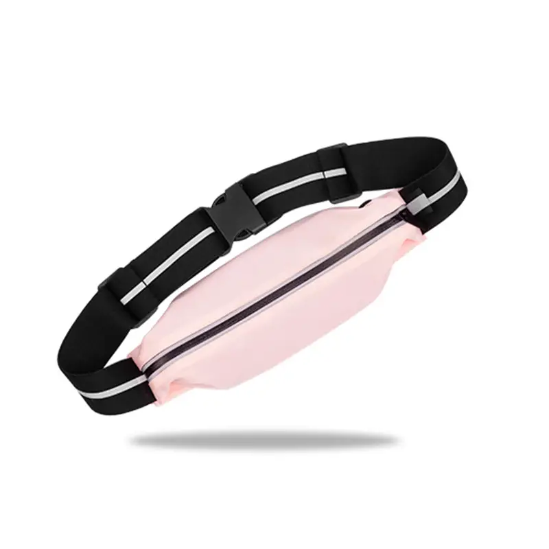 Small Waist Bag for Men Women Reflective Fitness Running