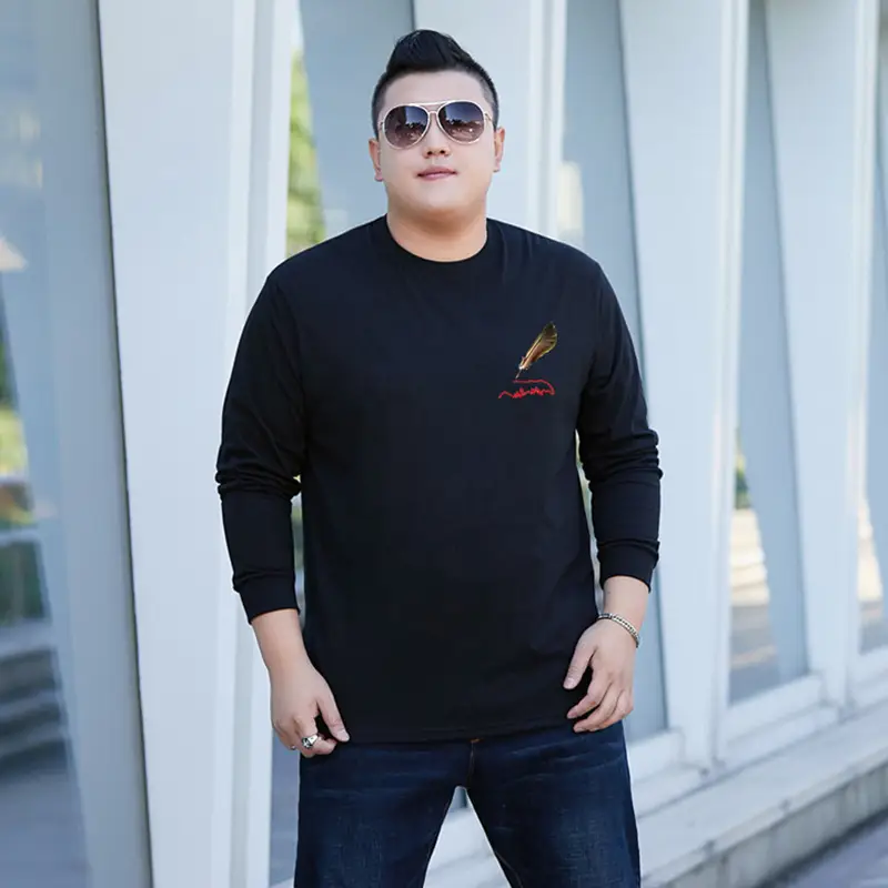 Men Cotton Printed T-Shirt Round Neck Loose Fit - Image 5