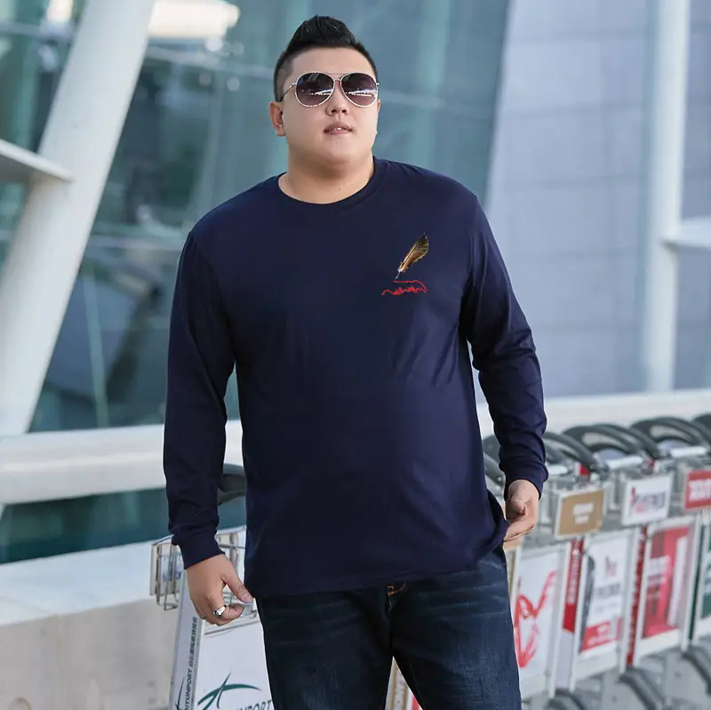 Men Cotton Printed T-Shirt Round Neck Loose Fit - Image 7