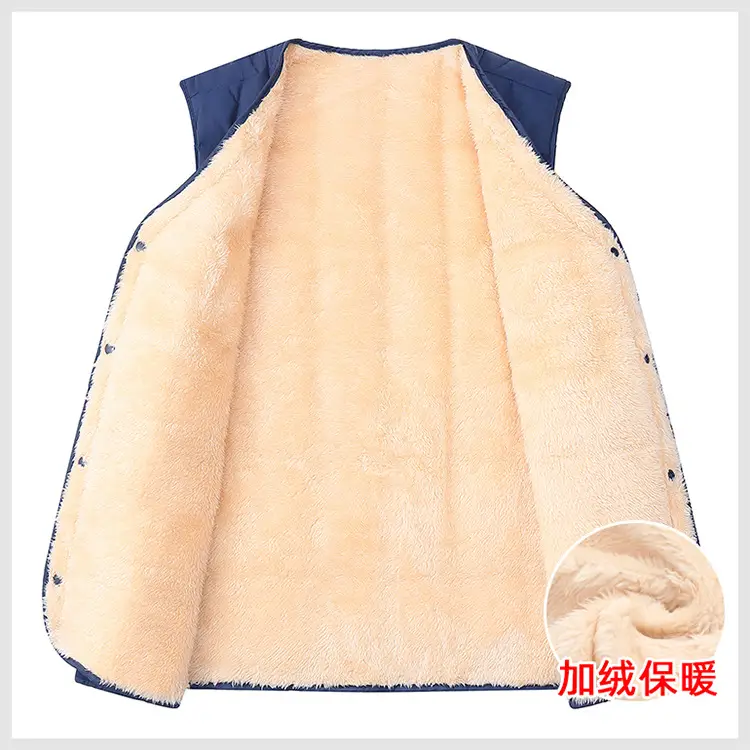 Men's Black Down Vest Large Autumn Winter - Image 5