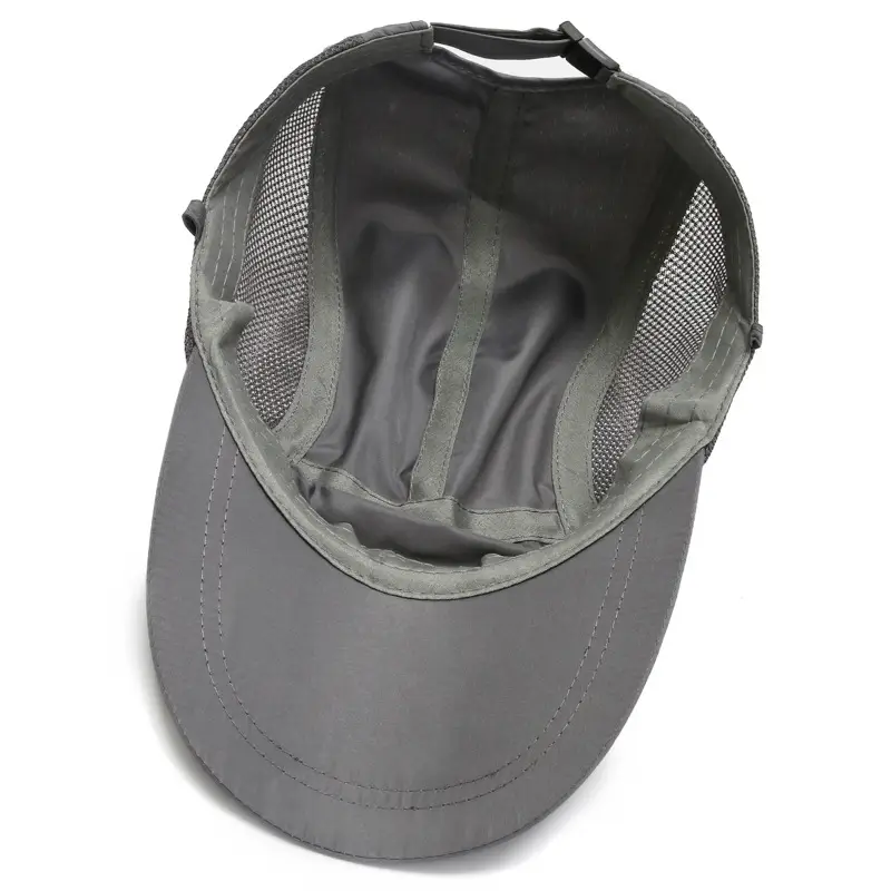 Men Women Anti-Droplet Sun Hat with Face Cover Olive Green - Image 10