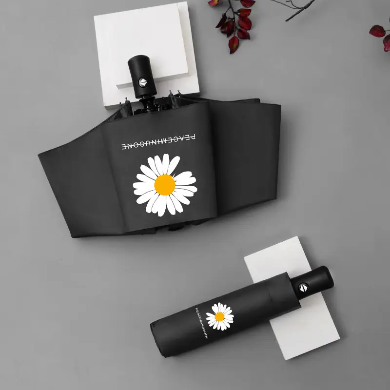 70% Off Fold Umbrella with Logo Print