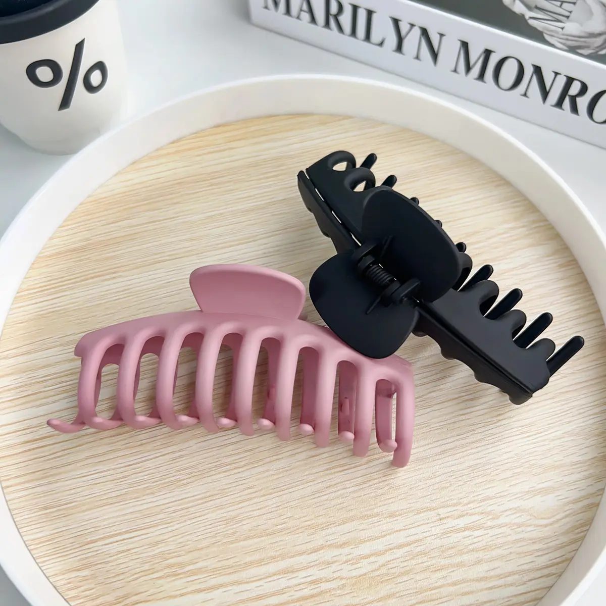 11cm Frosted Hair Clip for Women - Image 10