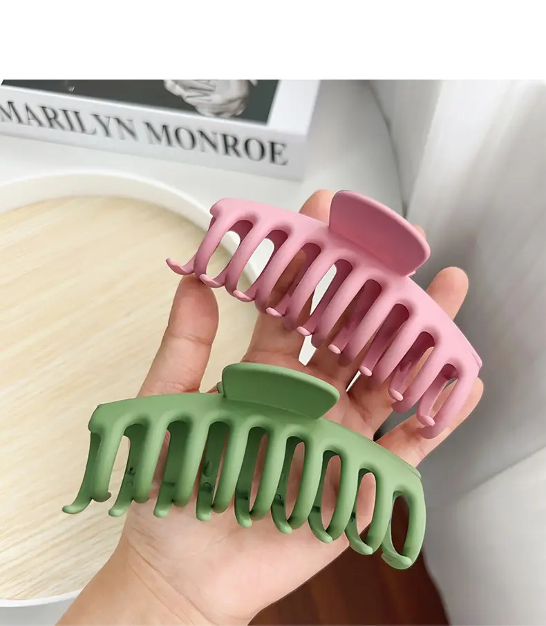 11cm Frosted Hair Clip for Women — feature 10