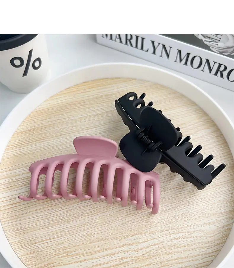 11cm Frosted Hair Clip for Women — feature 12