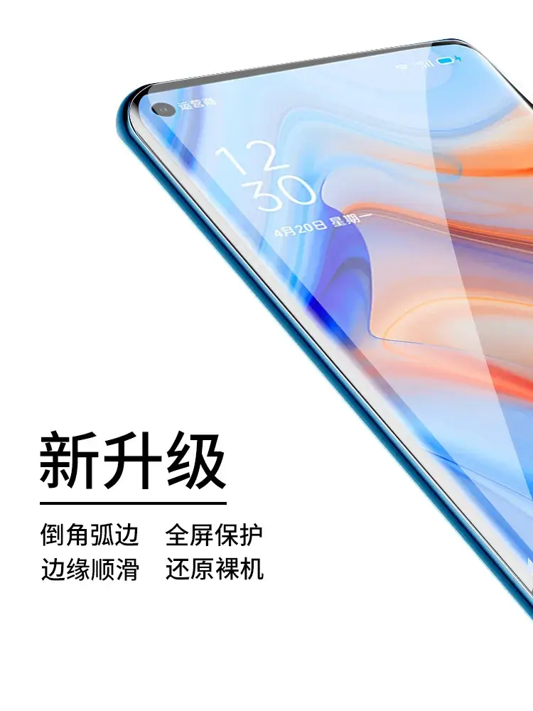 OPPO RENO 8T Full Glass Protection Film 0.1mm — feature 3