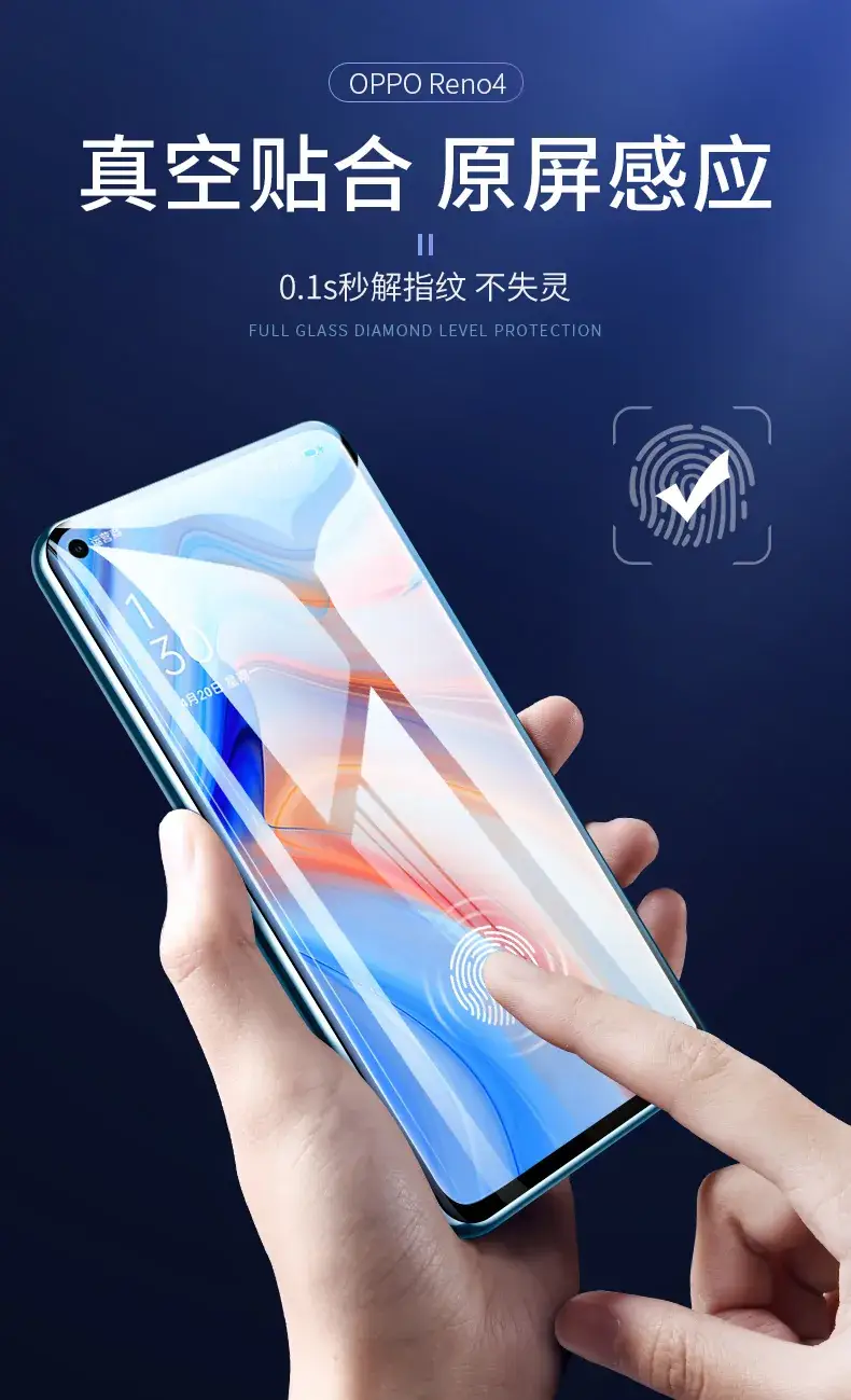 OPPO RENO 8T Full Glass Protection Film 0.1mm — feature 4