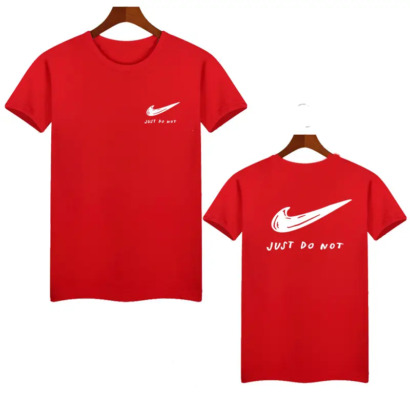 Nike Grey Graphic T-Shirt Just Do Not for Men Women - Image 3