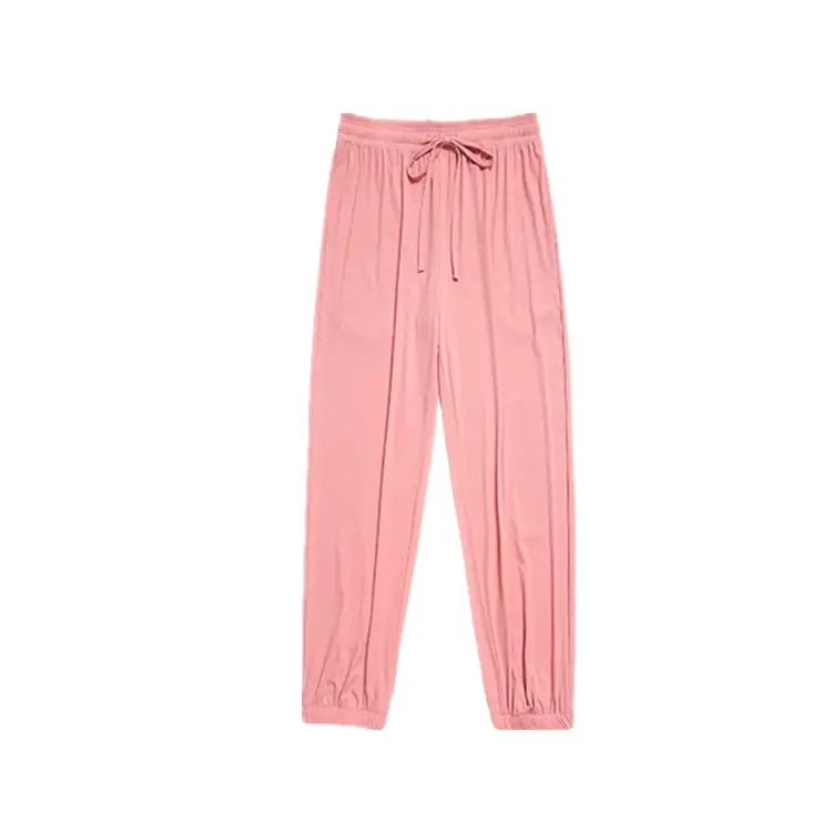 Women Ice Silk Jogger Pants High Waist Loose Summer 2025 - Image 8