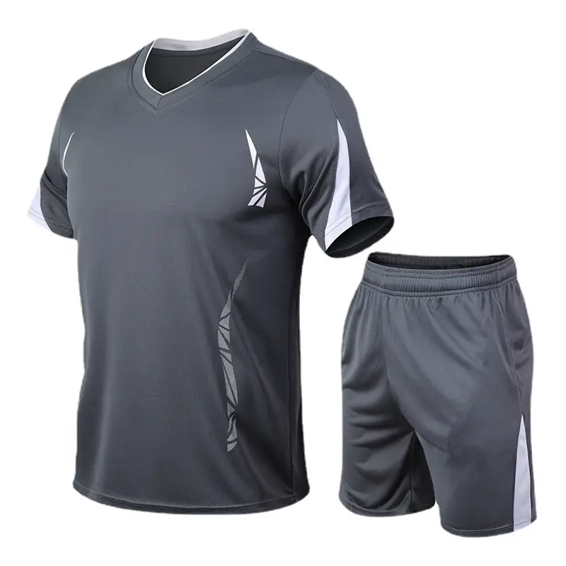 Men's Neon Green Running Fitness Suit Large - Image 17