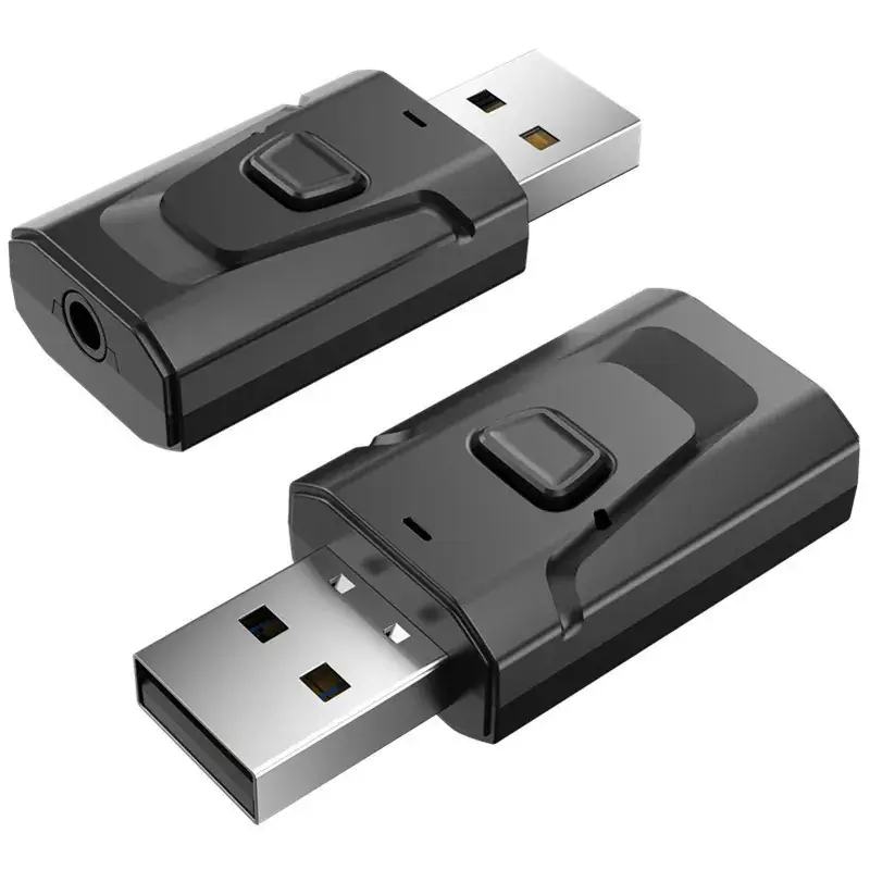 Four-in-One Bluetooth 5.4 USB Audio Adapter for Car - Image 5