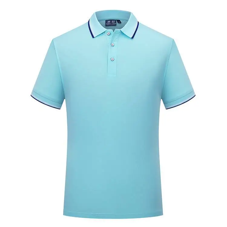 Men Yellow Polo Shirt Short Sleeve Collared Brand - Image 11