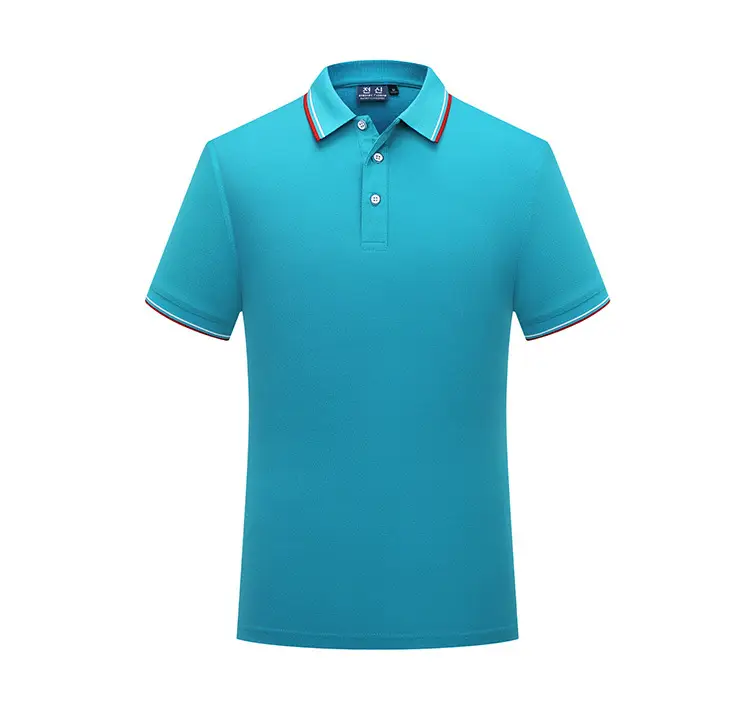Men Yellow Polo Shirt Short Sleeve Collared Brand - Image 12