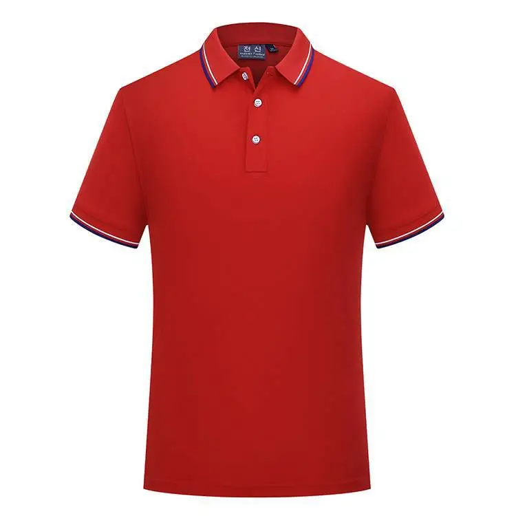 Men Yellow Polo Shirt Short Sleeve Collared Brand - Image 3