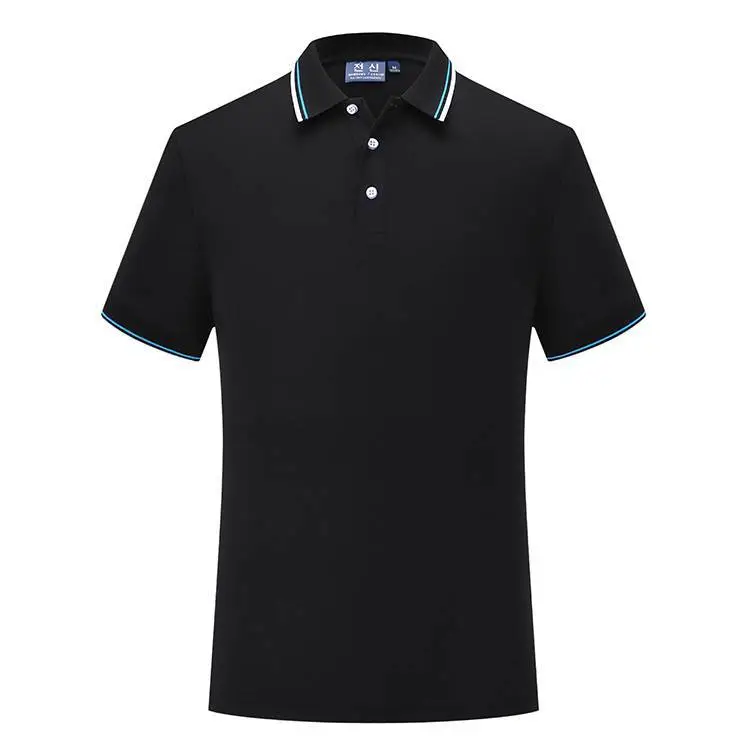 Men Yellow Polo Shirt Short Sleeve Collared Brand - Image 4