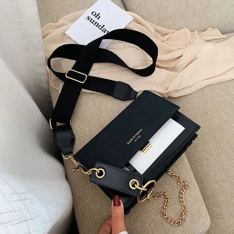 Women's Blue Chain Shoulder Bag 2026 Summer - Image 4