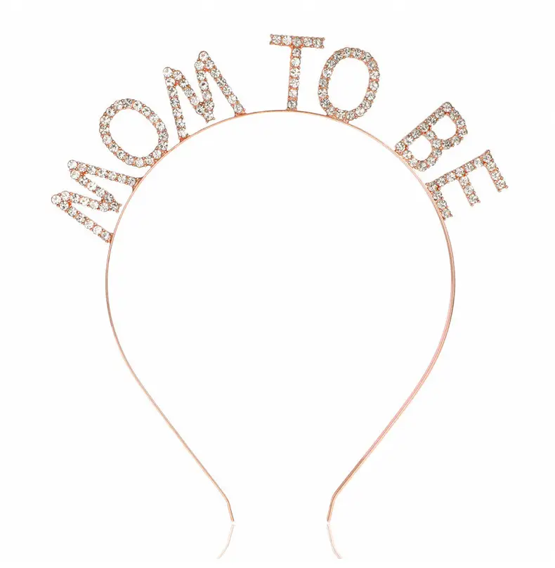 Golden Mother's Letter Headband for Maternity & Party Wear — feature 29