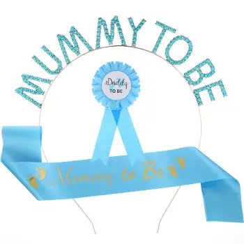 Golden Mother's Letter Headband for Maternity & Party Wear — feature 3
