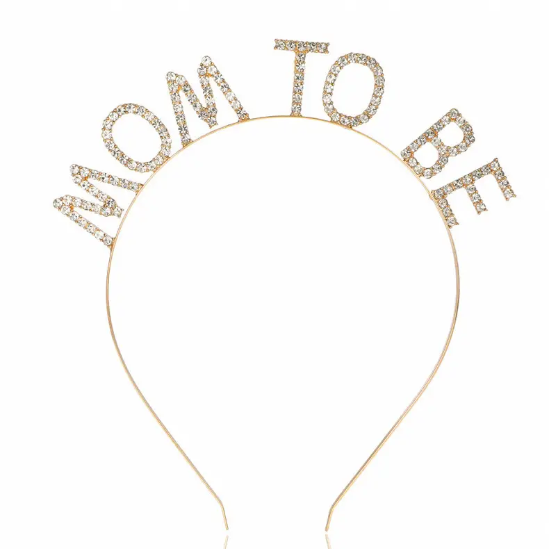 Golden Mother's Letter Headband for Maternity & Party Wear — feature 31