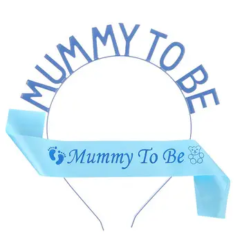 Golden Mother's Letter Headband for Maternity & Party Wear — feature 4