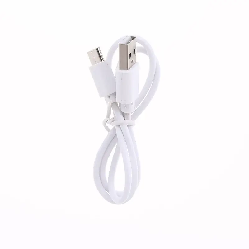 White USB Type-C Charging Cable 0.5m 1A - Image 6