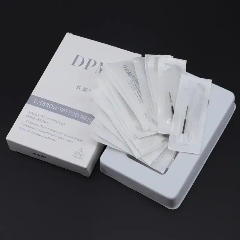 DPM Semi-Permanent Eyebrow Needle 5 Pcs White - Image 8