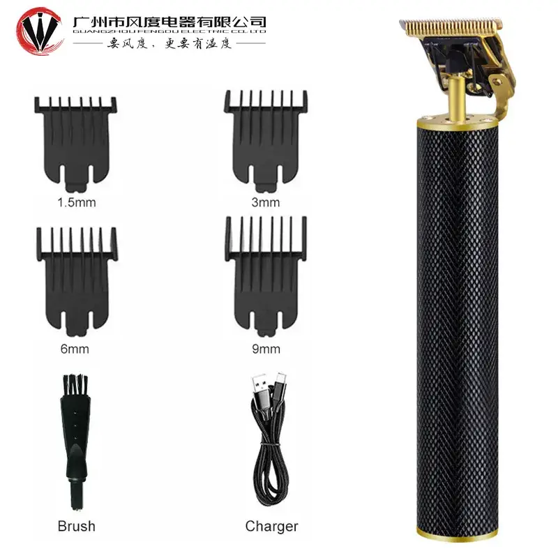 Feipeng K4 Electric Clippers with Oil Head & White Gradient Design - Image 6