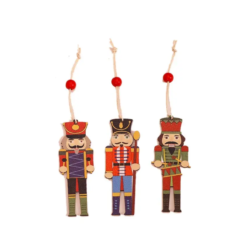 Walnut Soldier Christmas Decor Pendants - Image 7