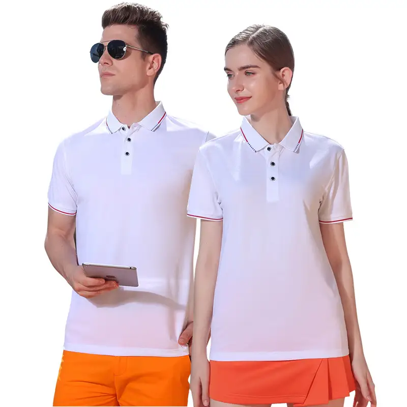 Men Blue Polo T-Shirt Short Sleeve Fixed Ogo Workwear - Image 18