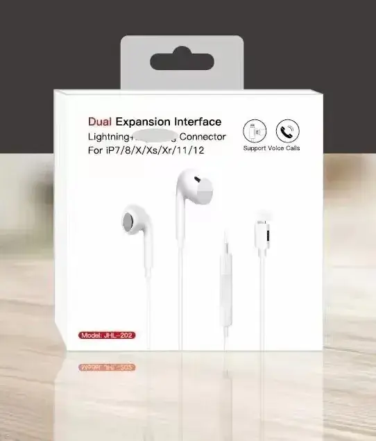 Apple 14th Gen In-Ear Wireless Headset with 3.5mm Cable - Image 9