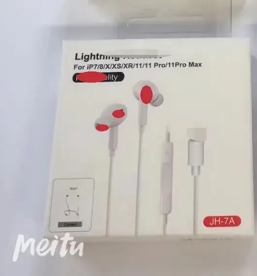 Apple 14th Gen In-Ear Wireless Headset with 3.5mm Cable - Image 2