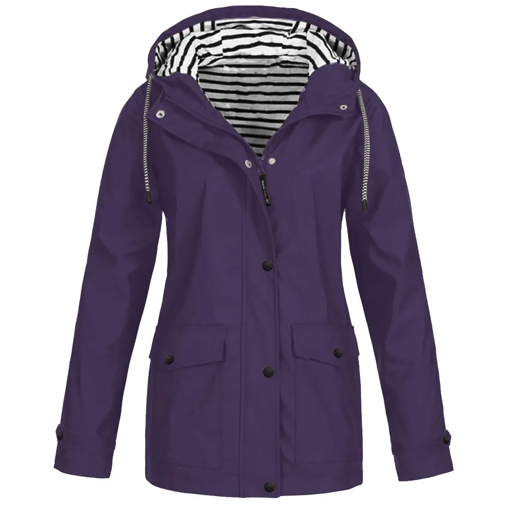 Blue 3-in-1 Waterproof Hoodie Jacket for Men - Image 5