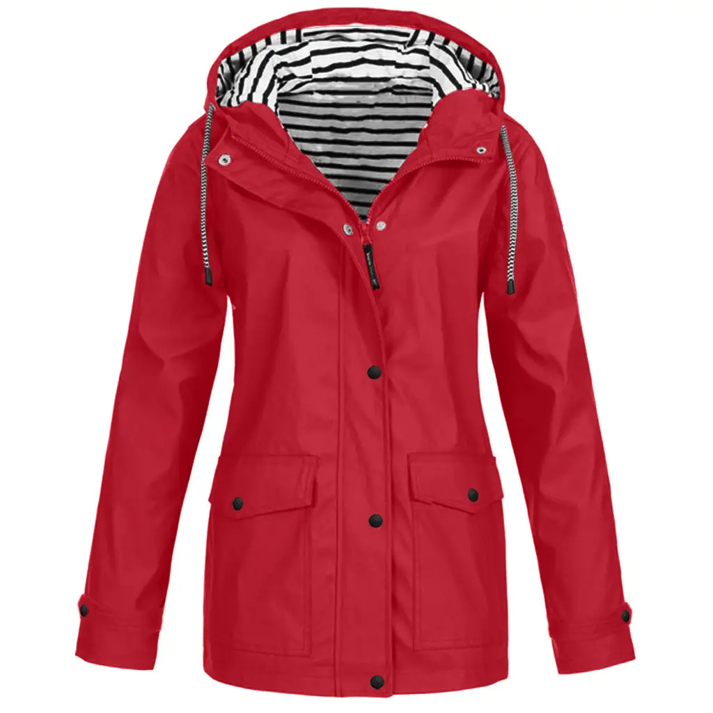 Blue 3-in-1 Waterproof Hoodie Jacket for Men - Image 4