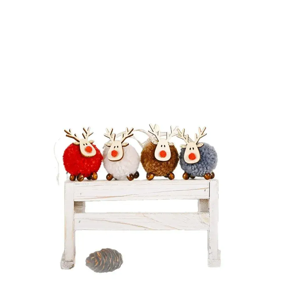 Felt Deer Decor Pendants for Christmas Tree - Image 9