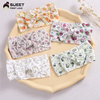 White Elastic Hair Band for Women Large Bow — feature 3