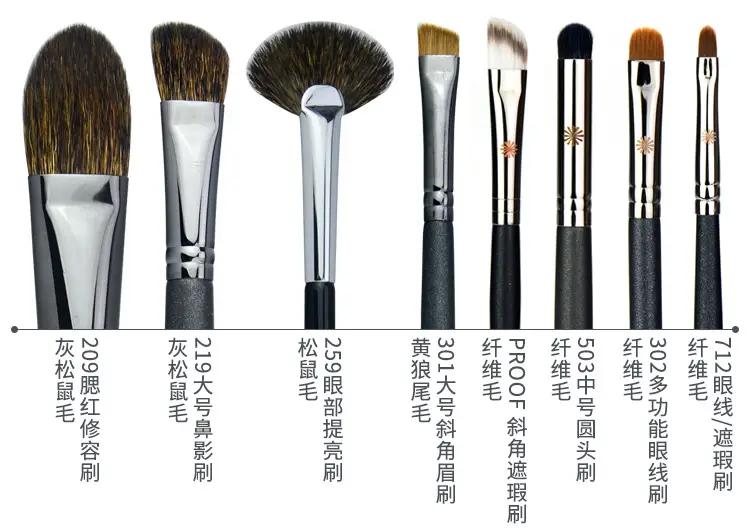 Cangzhou Pure White Makeup Brush Set — feature 13